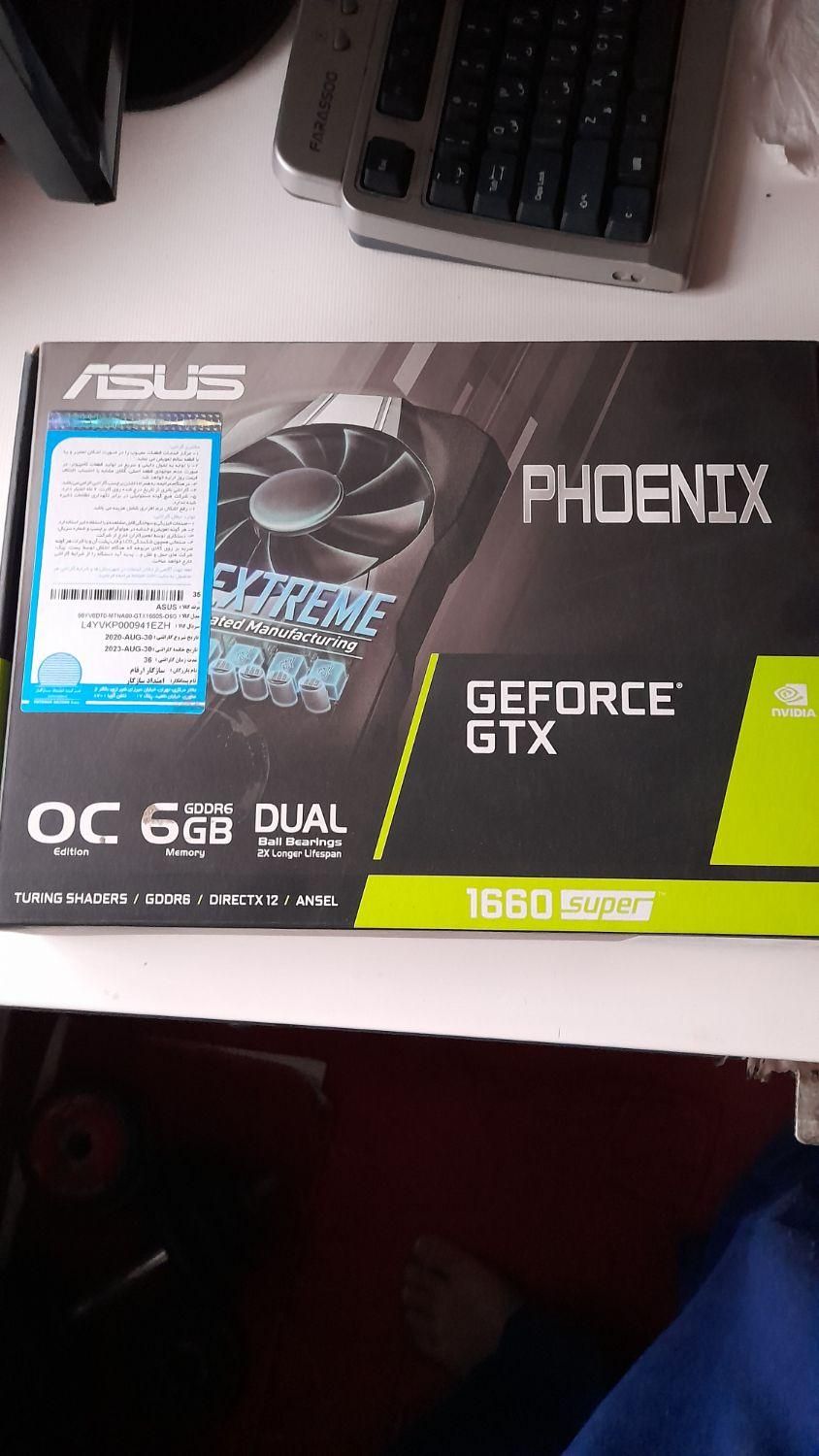 گرافیک Asus 1660 super OC|قطعات و لوازم جانبی رایانه|تهران, جردن|دیوار
