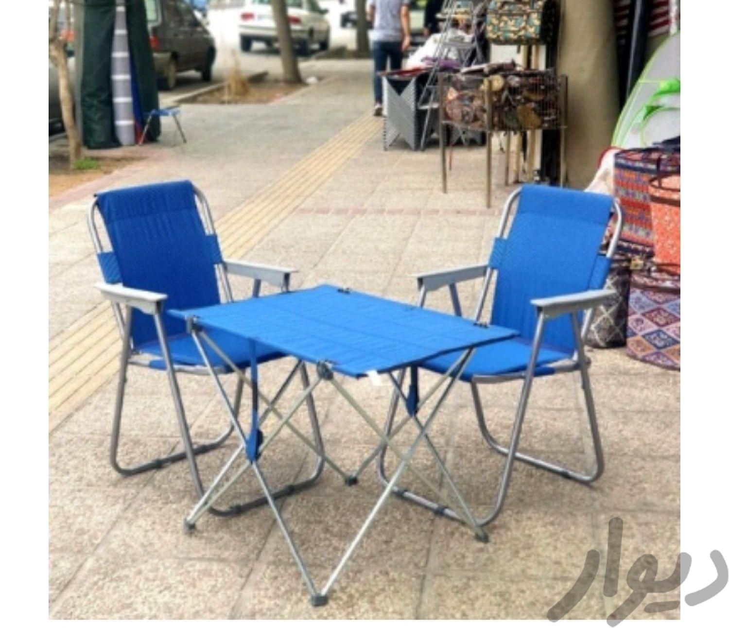 میز مسافرتی استارکچر تاشو میز صندلی|میز و صندلی غذاخوری|اصفهان, تالار|دیوار