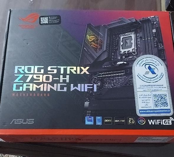 مادربرد ASUS ROG STRIX Z790H DDR5 WIFI|قطعات و لوازم جانبی رایانه|قم, سالاریه|دیوار
