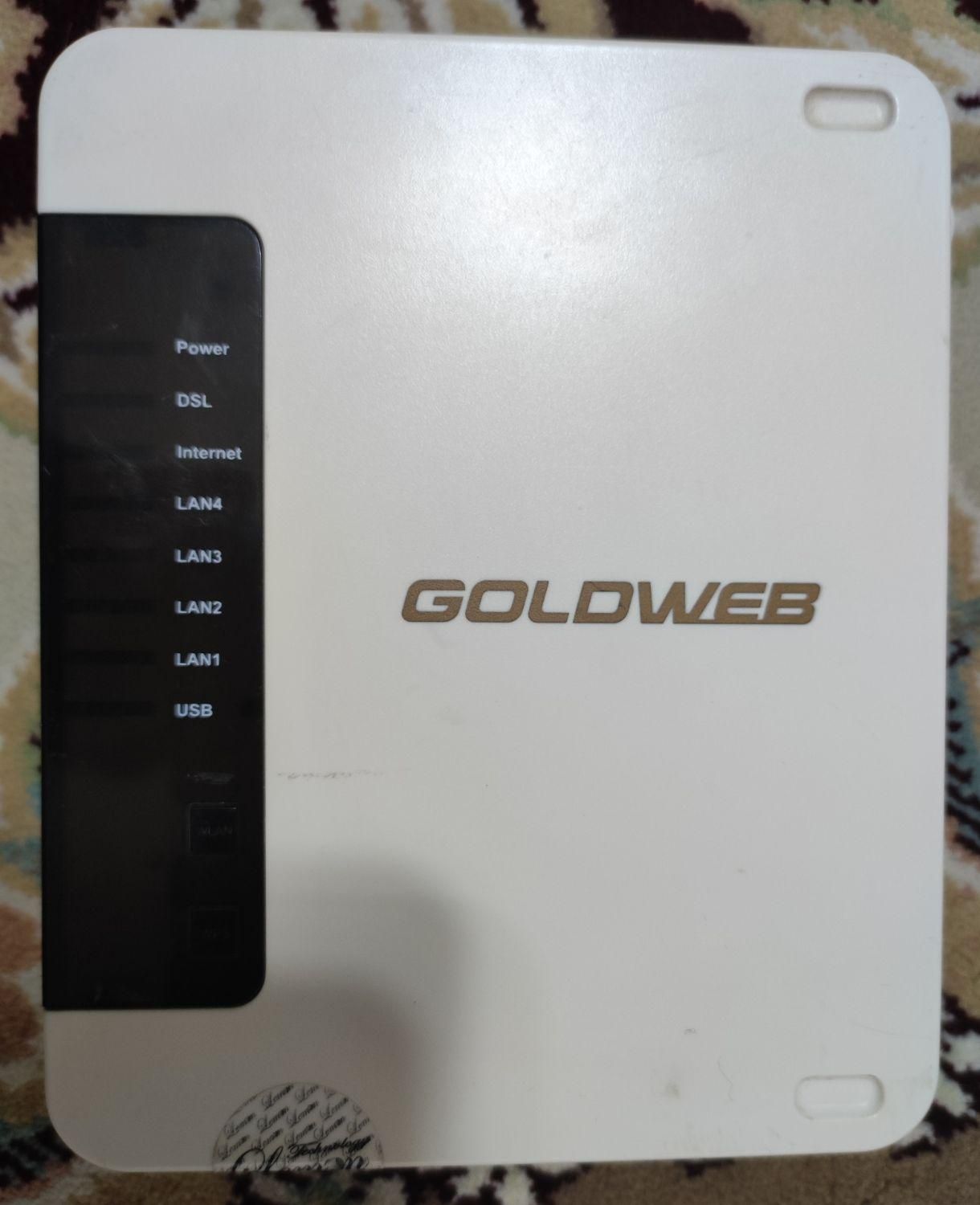 مودم GOLDWEB ADSL WiFi|مودم و تجهیزات شبکه|کرمانشاه, |دیوار
