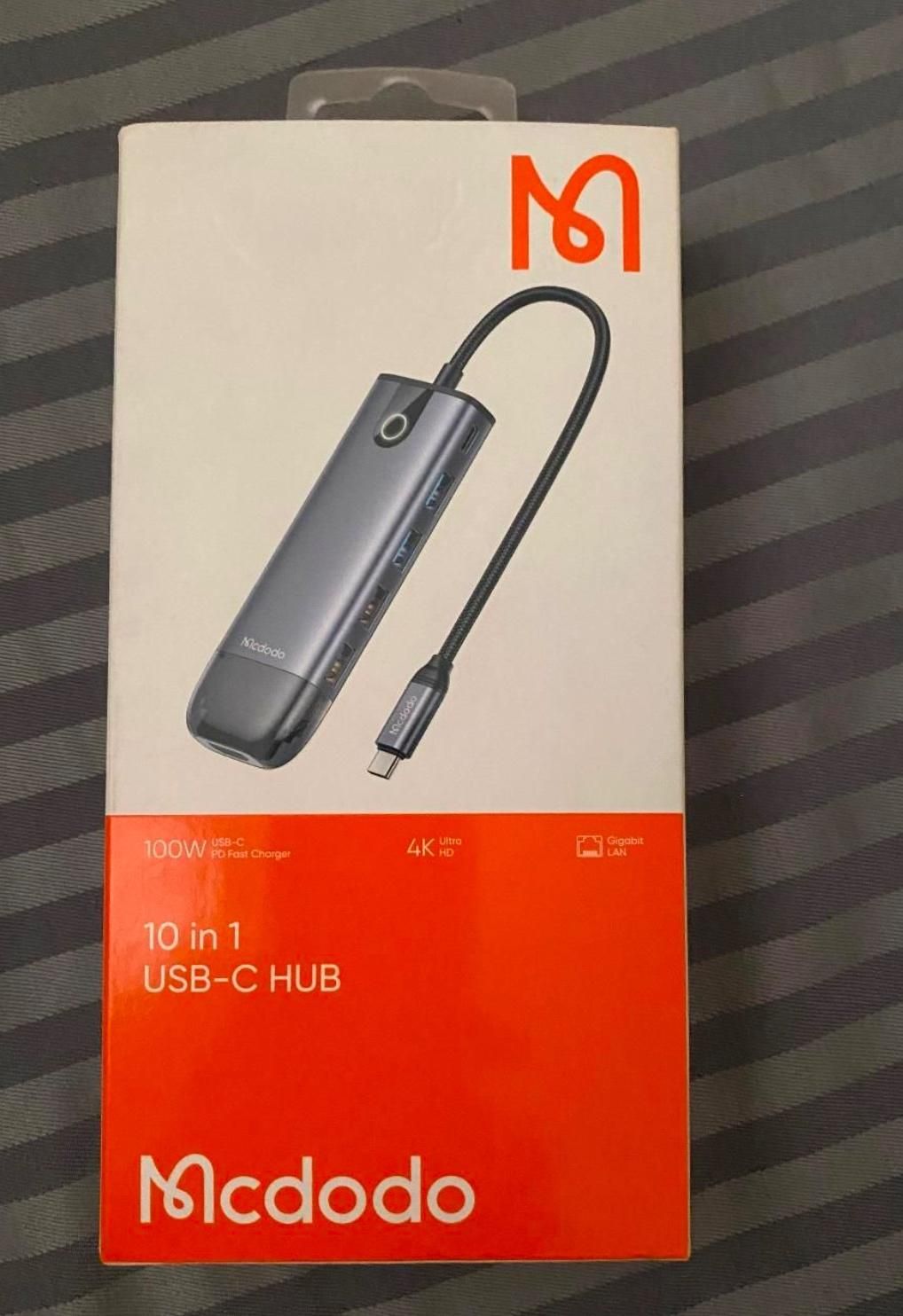 هاب 10 پورت USB-C مک دودو مدل HU7420|قطعات و لوازم جانبی رایانه|تهران, میدان حر|دیوار