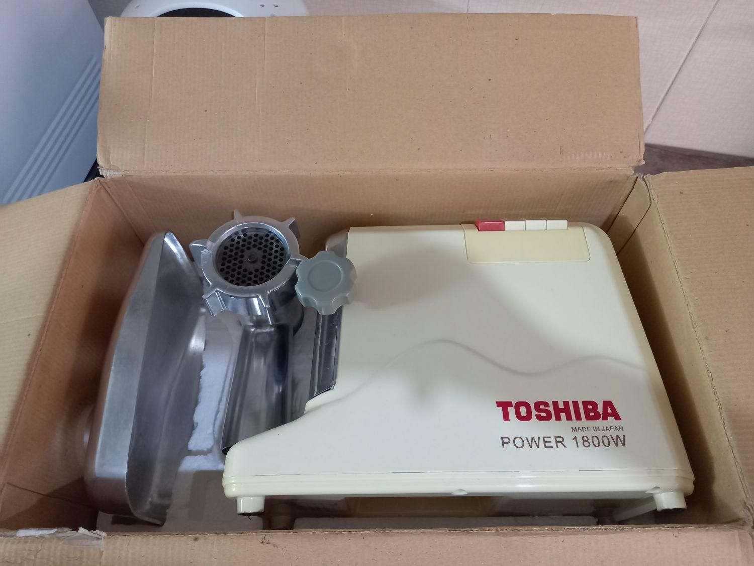 چرخ گوشت TOSHIBA اصل ژاپن|خردکن، آسیاب، غذاساز|تهران, مسعودیه|دیوار