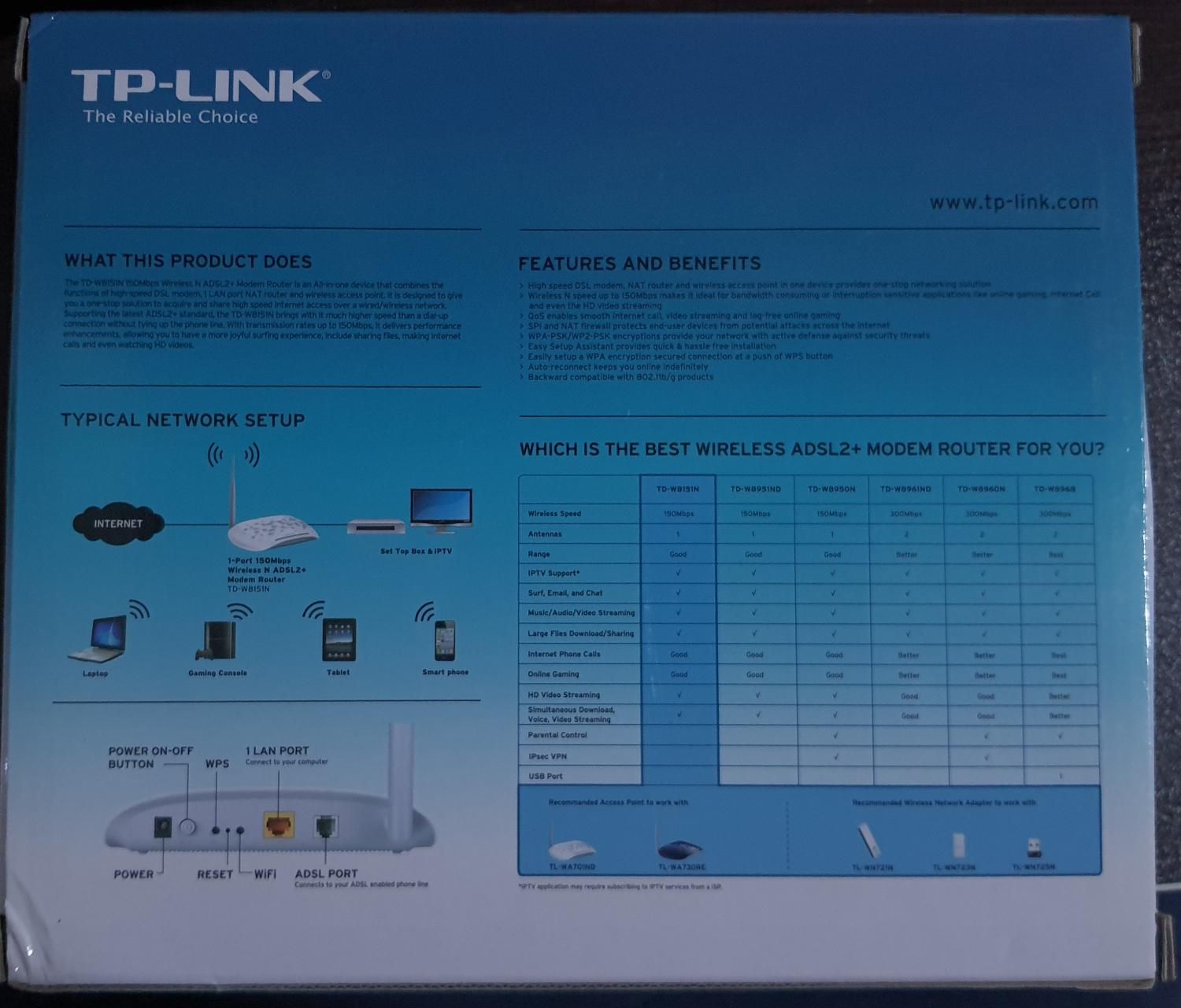 مودم tp-link adsl|مودم و تجهیزات شبکه|تهران, پیروزی|دیوار