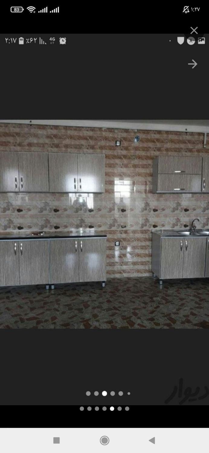 کابینت آماده بدنه فلزی درب ام دی اف سفید|مصالح و تجهیزات ساختمان|اندیمشک, |دیوار