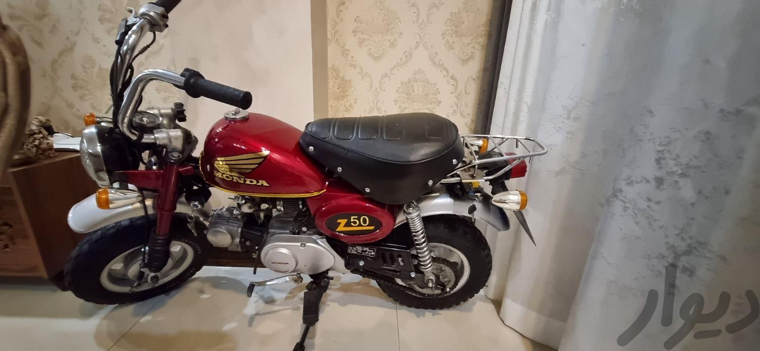 هوندا مینی مانکی z50 ژاپنی|موتورسیکلت|اصفهان, محمودیه|دیوار