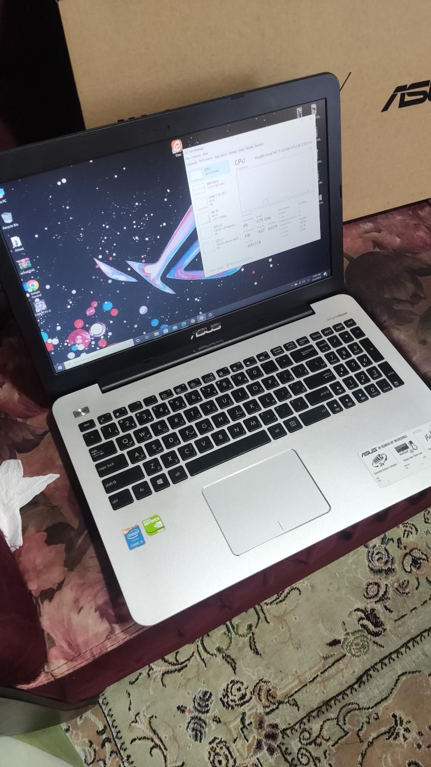 لبتاب asus  گرافیک دار|رایانه همراه|تهران, نجات اللهی|دیوار