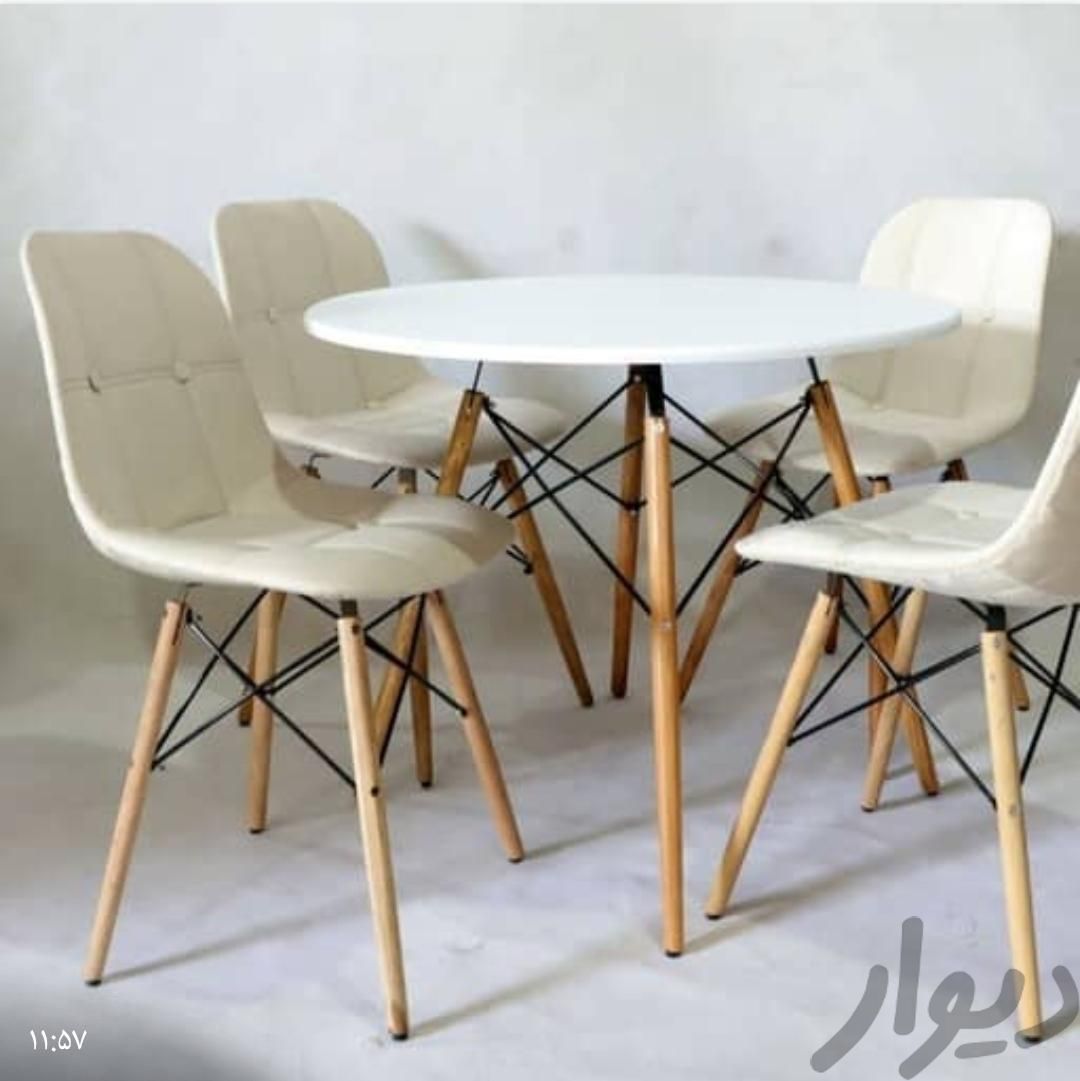 میز و صندلی ناهارخوری/ غذاخوری/کمجا/چوبی/ با ضمانت|میز و صندلی غذاخوری|تهران, صادقیه|دیوار