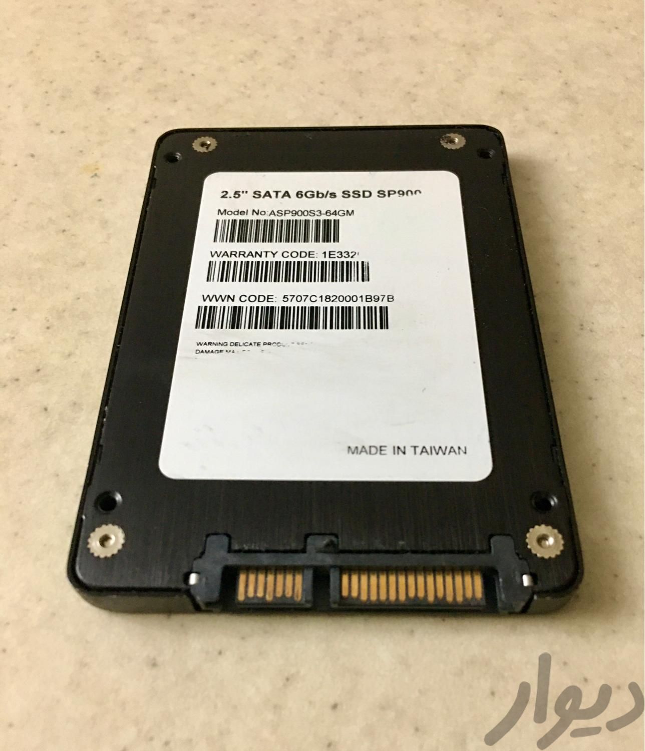 SSDهارد اینترنال Adata SP900 64GB|قطعات و لوازم جانبی رایانه|تهران, حشمتیه|دیوار