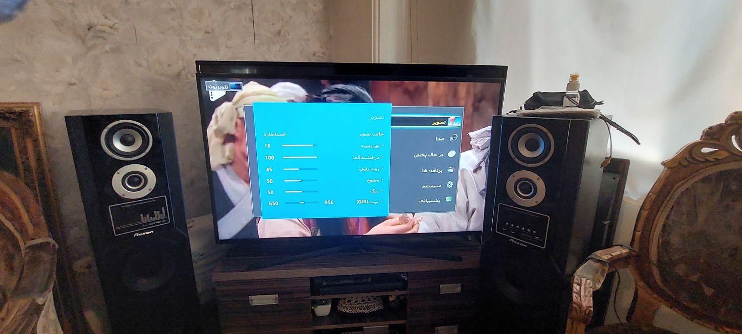 تلویزیون۵۰اینچ سامسونگ|تلویزیون و پروژکتور|تهران, قلهک|دیوار