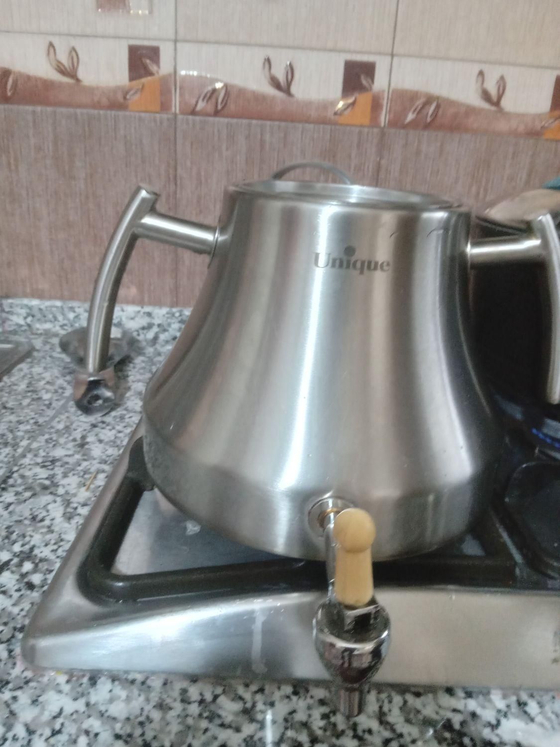 کتری شیردار یونیک اصل|قوری، کتری، قهوه‌ساز دستی|تهران, دولت‌آباد|دیوار