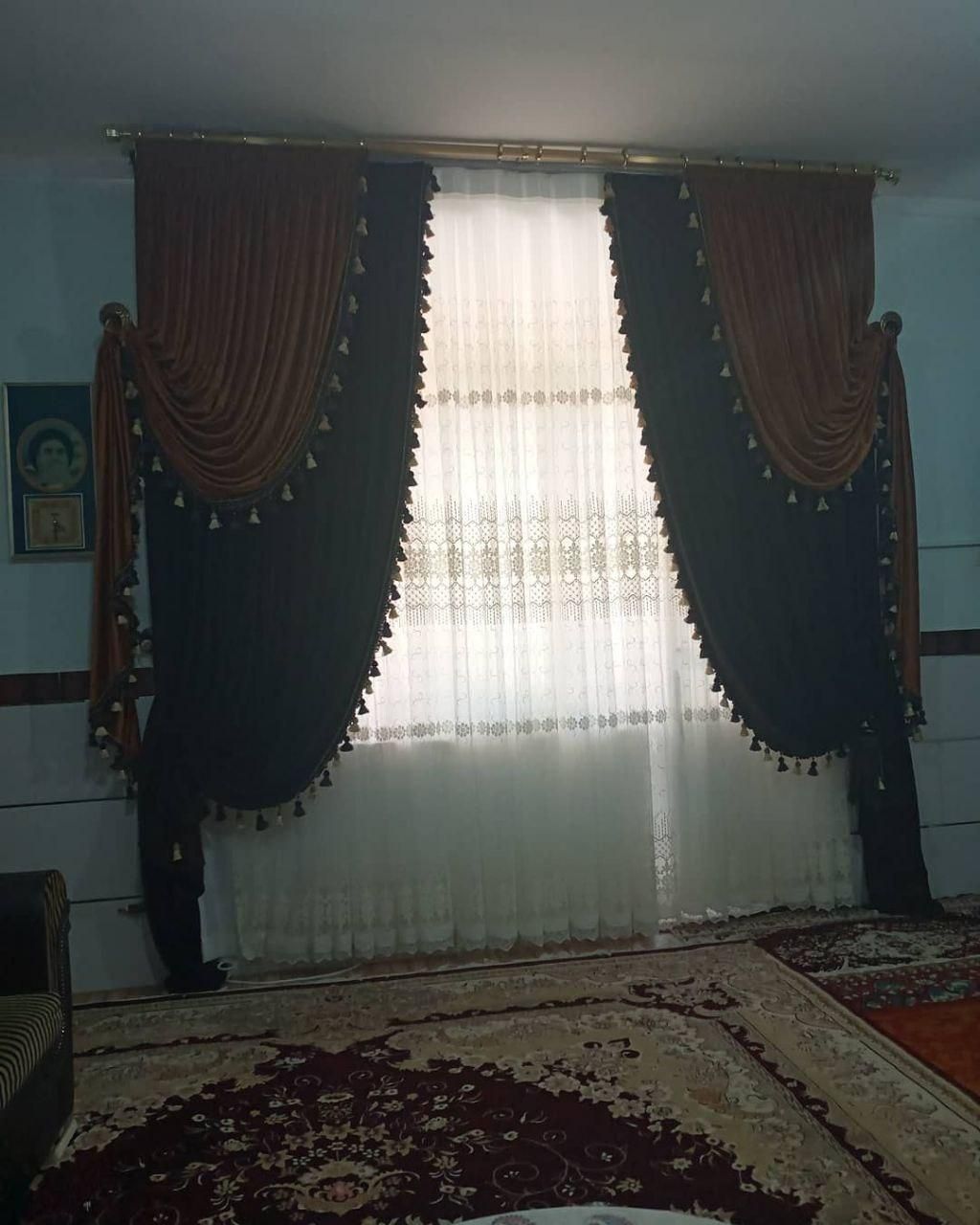 نصب انواع پرده وطراحی ودوخت|پرده، رانر، رومیزی|رباط‌کریم, |دیوار
