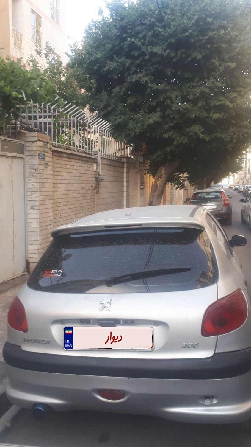 پژو 206 تیپ ۲، مدل ۱۳۸۱|خودرو سواری و وانت|تهران, یافت‌آباد|دیوار