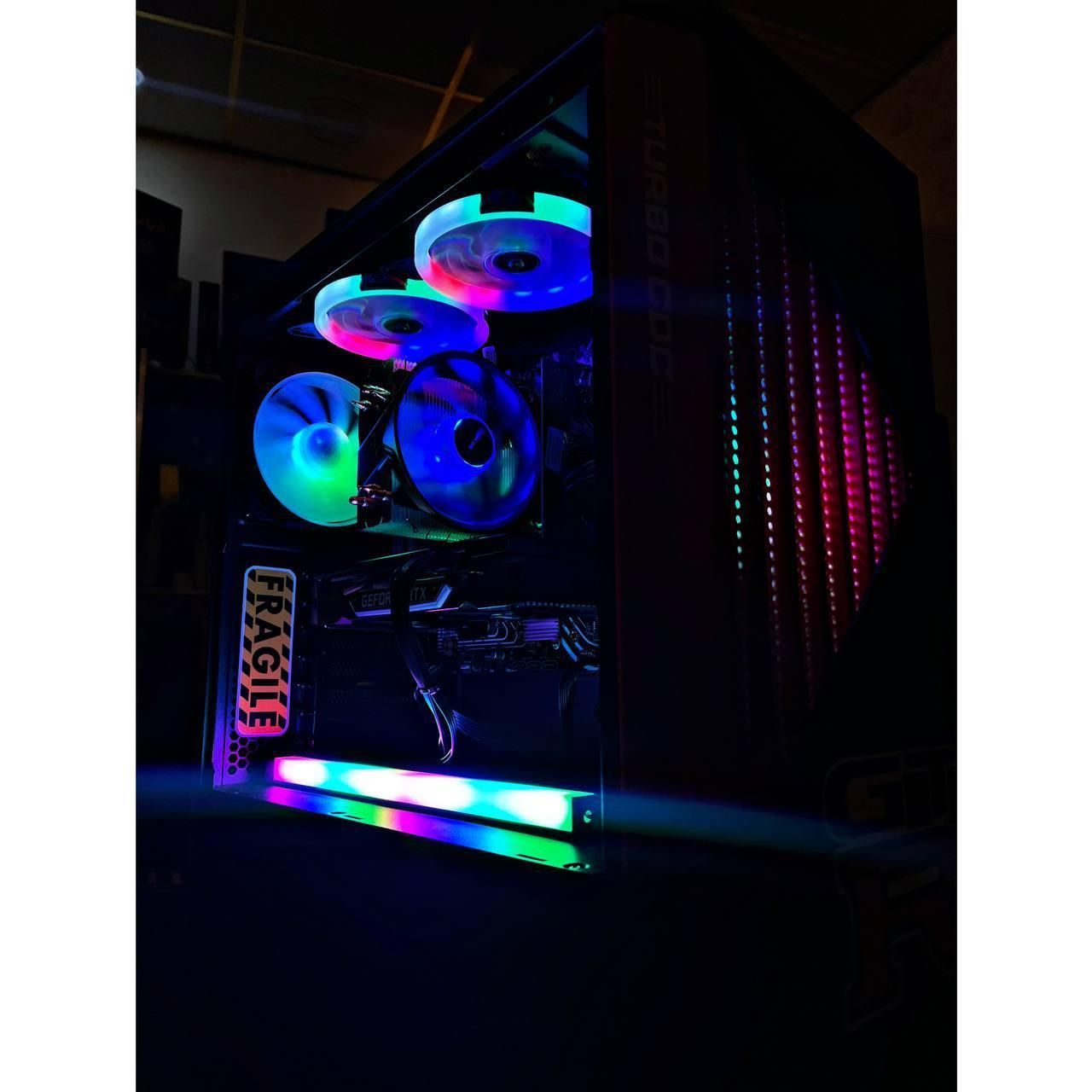 کیس کامپیوتر گیمینگ نسل ۱۲ rtx 2060 super rgb|رایانه رومیزی|تهران, اندیشه (شهر زیبا)|دیوار