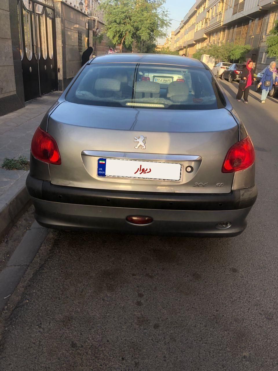 پژو 206 sd V9|خودرو سواری و وانت|تهران, پونک|دیوار