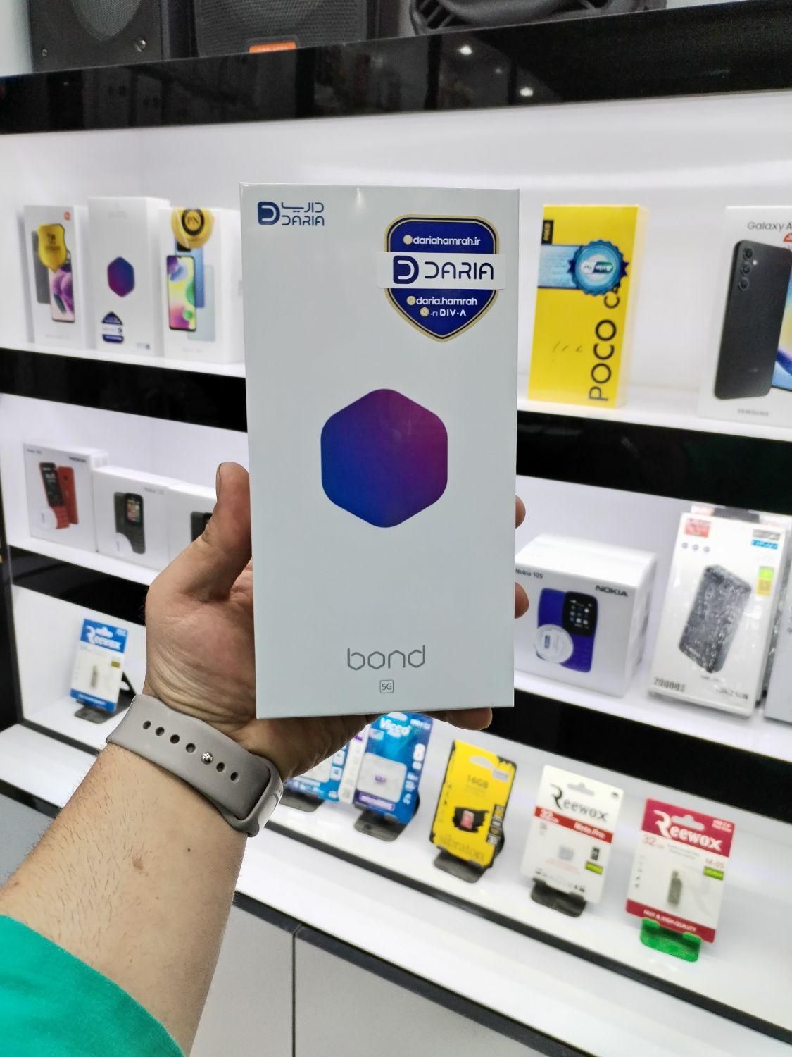فروش daria bond 5G داریا باند ۸حافظه ۲۵۶به صورت..|موبایل|اصفهان, ارزنان|دیوار