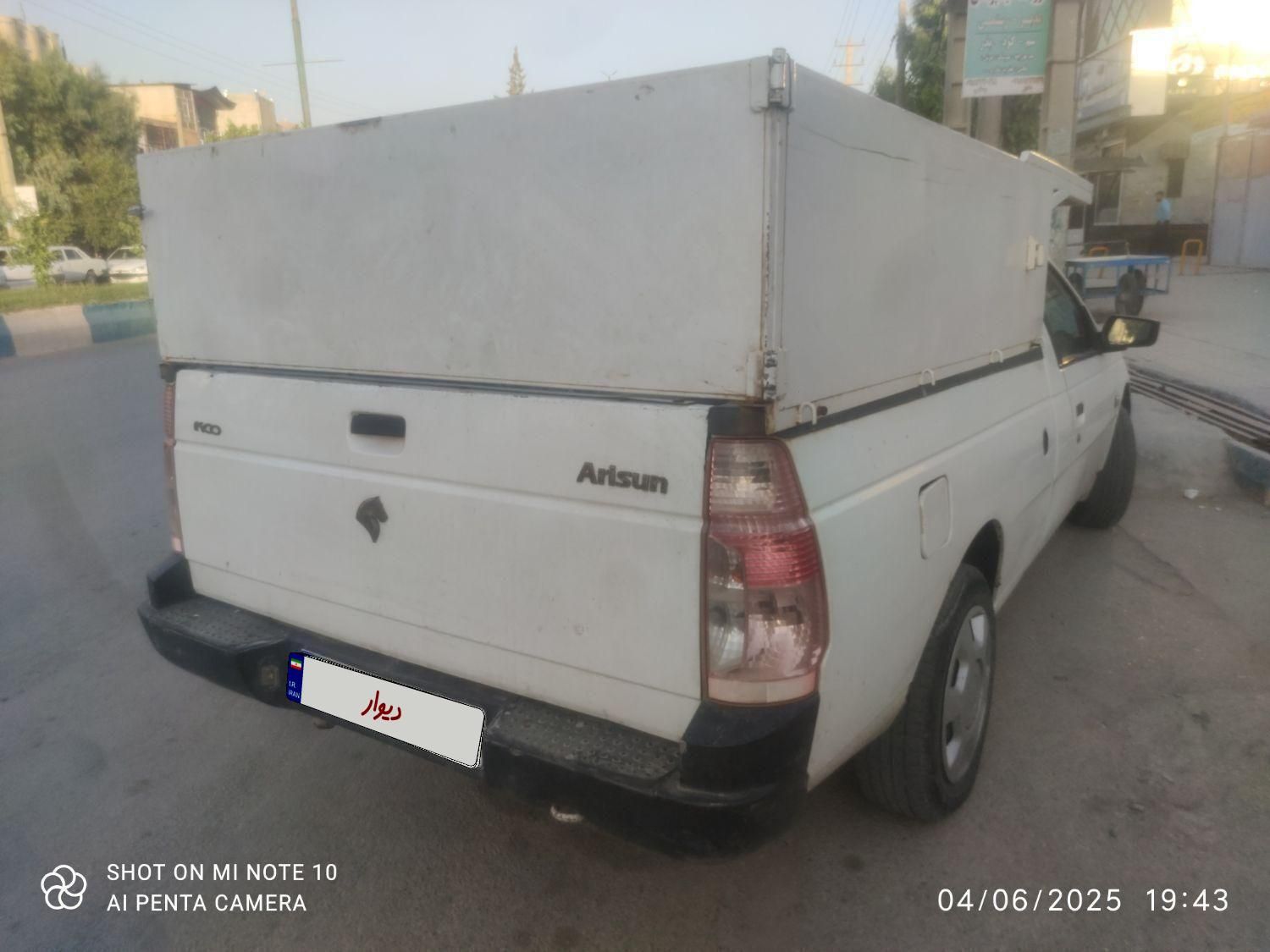 وانت آریسان دوگانه سوز، مدل ۱۳۹۶|خودرو سواری و وانت|سنندج, |دیوار