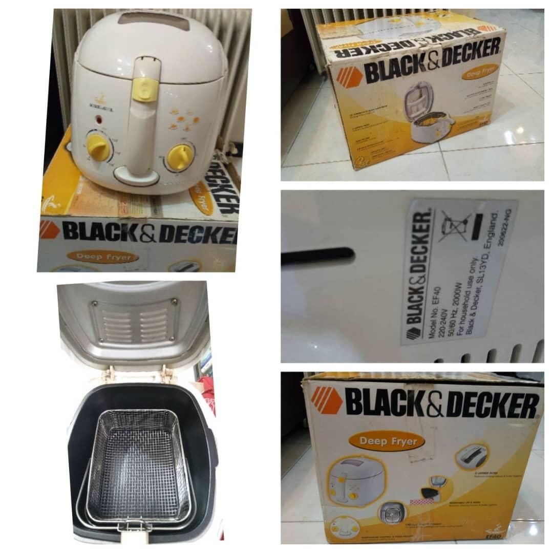 سرخ کن بلک اند دکر BLACK & DECKER|اجاق گاز و لوازم برقی پخت‌وپز|تهران, جنت‌آباد جنوبی|دیوار