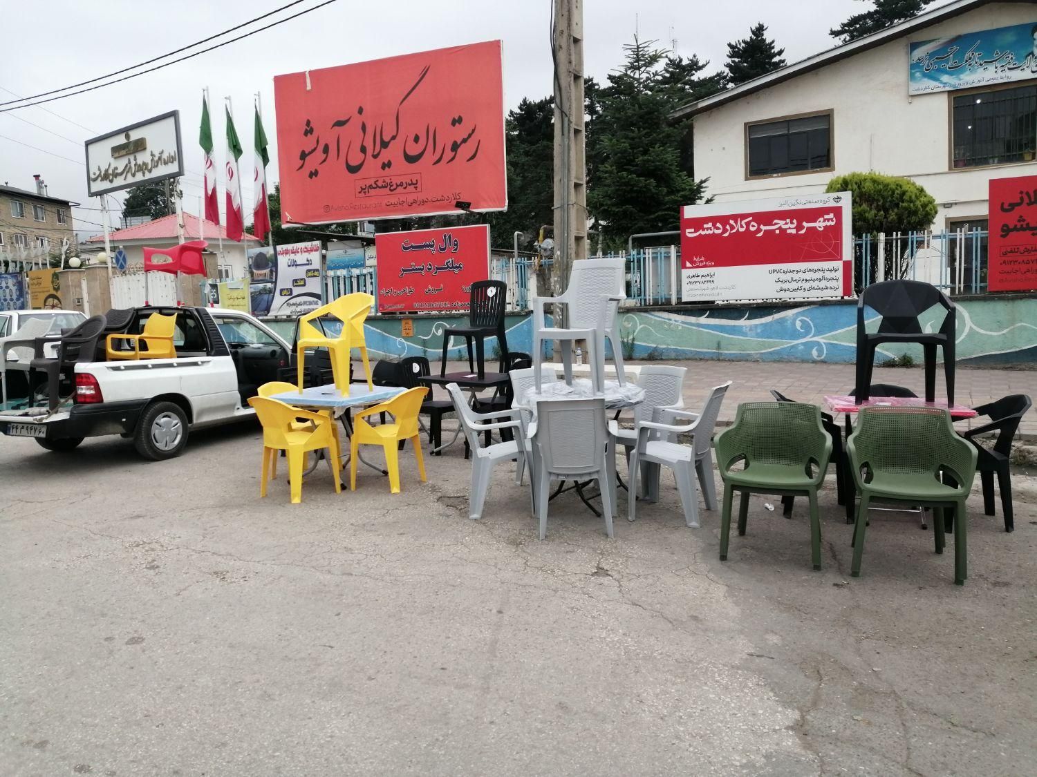 صندلی های شیک و مقاوم رویان مازندران|میز و صندلی غذاخوری|رویان, |دیوار