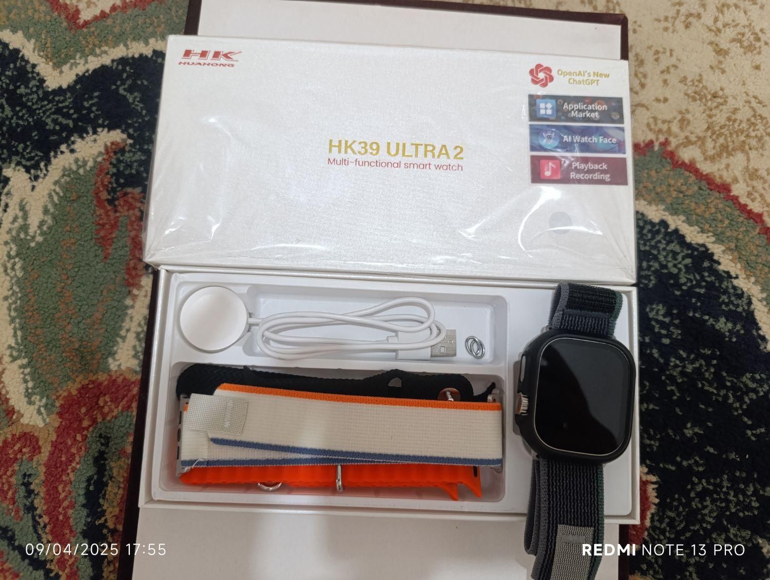 ساعت هوشمند HK39 Ultra2|لوازم جانبی موبایل و تبلت|تهران, امام سجاد(ع)|دیوار