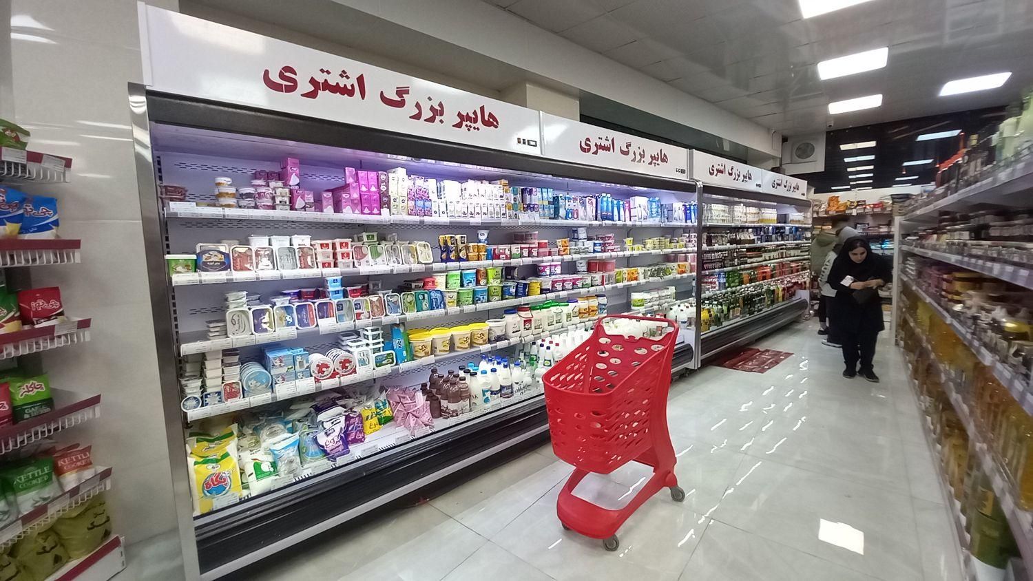 گپن قفسه زرو یخچال پرده هوا زالا فروشگاهی ترول|پنکه و تصفیه‌کنندهٔ هوا|دزفول, |دیوار