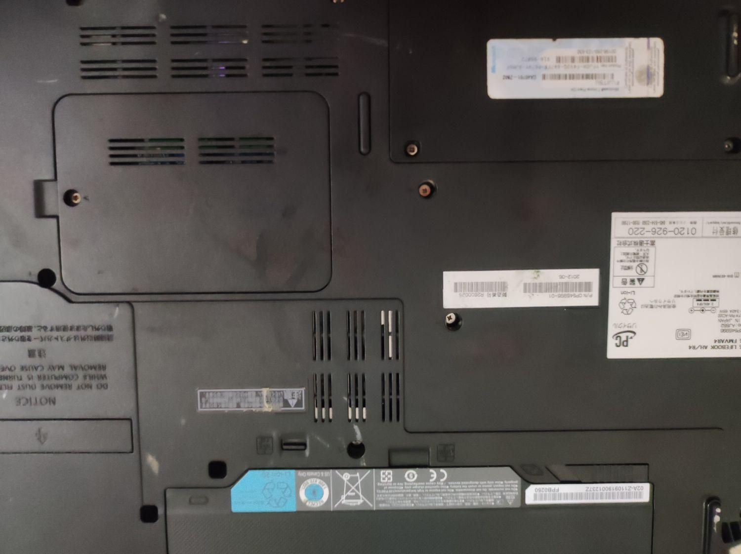 لپ‌تاپ لمسی Fujitsu LIFEBOOK AH/R4|رایانه همراه|مشهد, شهرک لشکر|دیوار