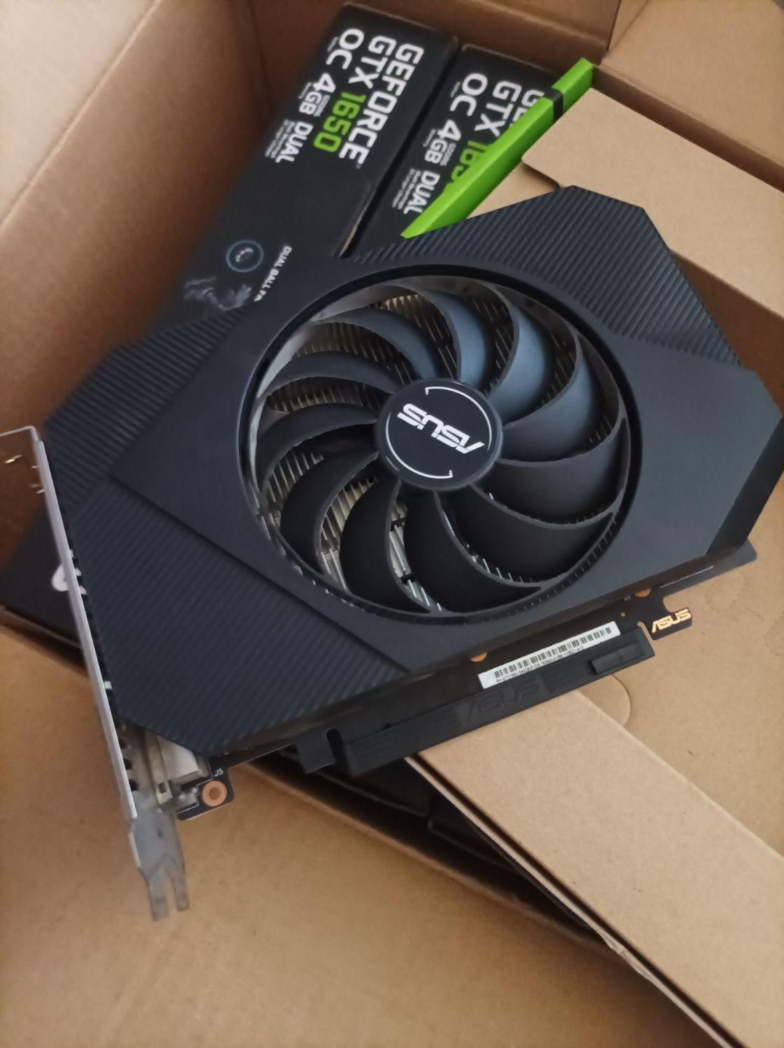 کارت گرافیک ph-gtx1650-o4gd6|قطعات و لوازم جانبی رایانه|تهران, شهرک پرواز|دیوار