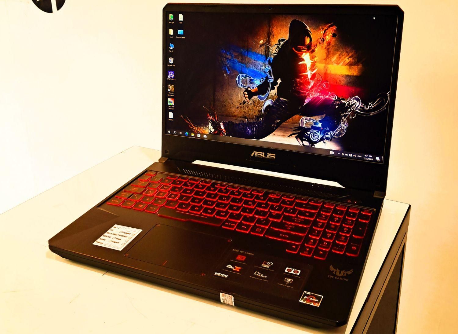 ایسوس ASUS TUF GAMING نسل 10 گرافیک 6 گیگ مجزا|رایانه همراه|تهران, ارم|دیوار