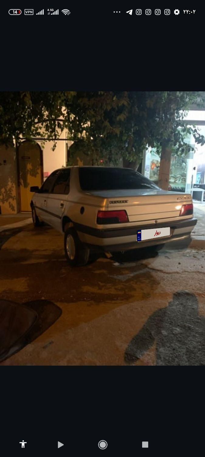 پژو 405 GLX - دوگانه سوز CNG، مدل ۱۳۹۳|خودرو سواری و وانت|کرمانشاه, |دیوار