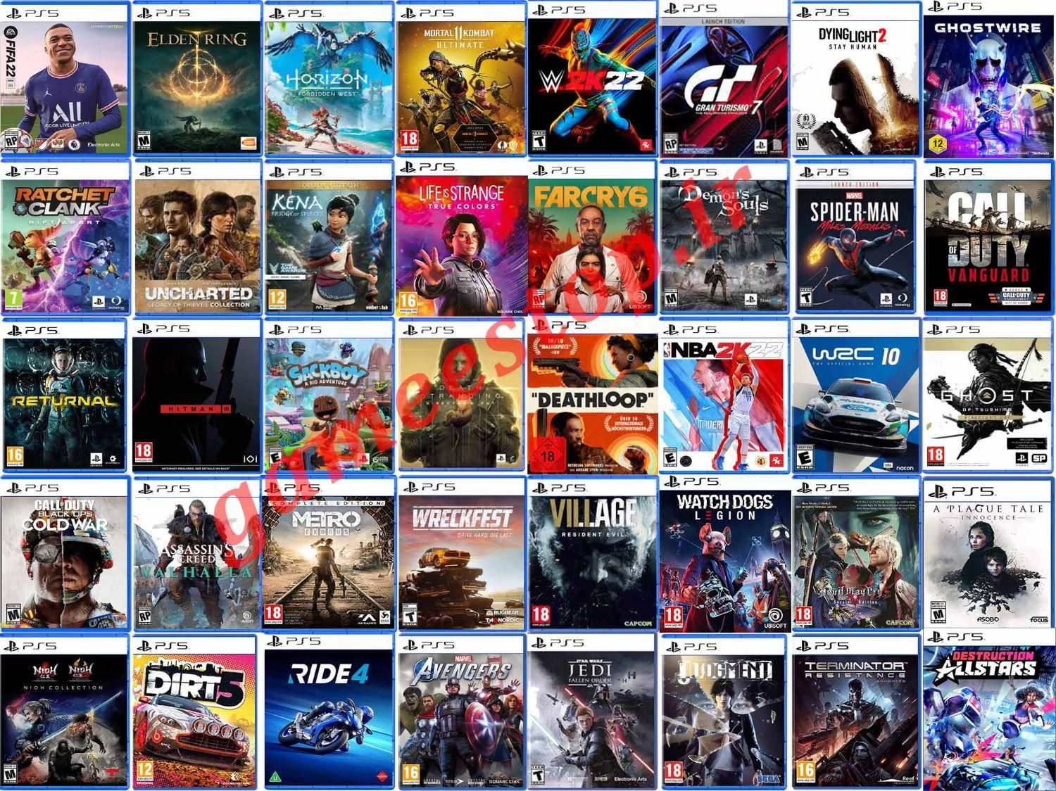 نصب انواع بازی های ps4.ps5|کنسول، بازی ویدئویی و آنلاین|بندر ماهشهر, |دیوار