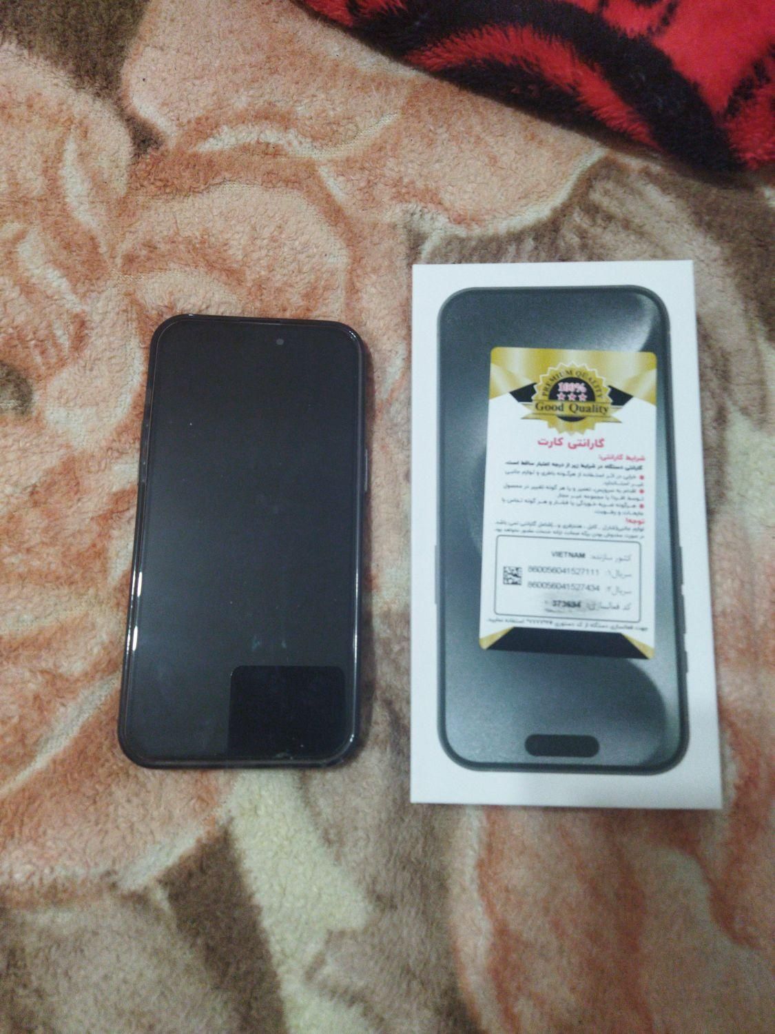 اپل iPhone 15 Pro Max با حافظهٔ ۲۵۶ گیگابایت|موبایل|رشت, شهرک قدس|دیوار