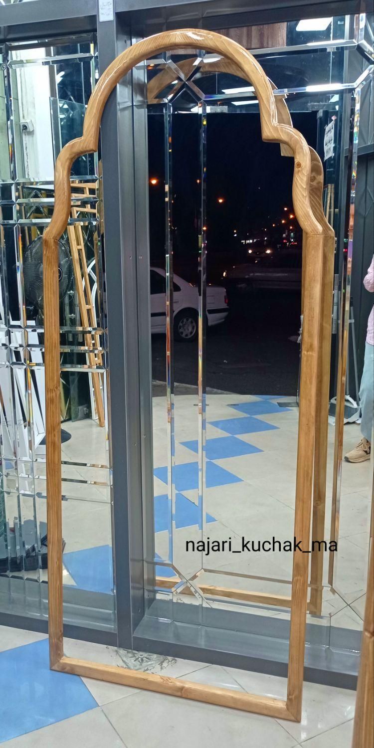 آینه قدی چوبی طرح ملودی(آماده ی تحویل)|آینه|رشت, پیرکلاچای|دیوار