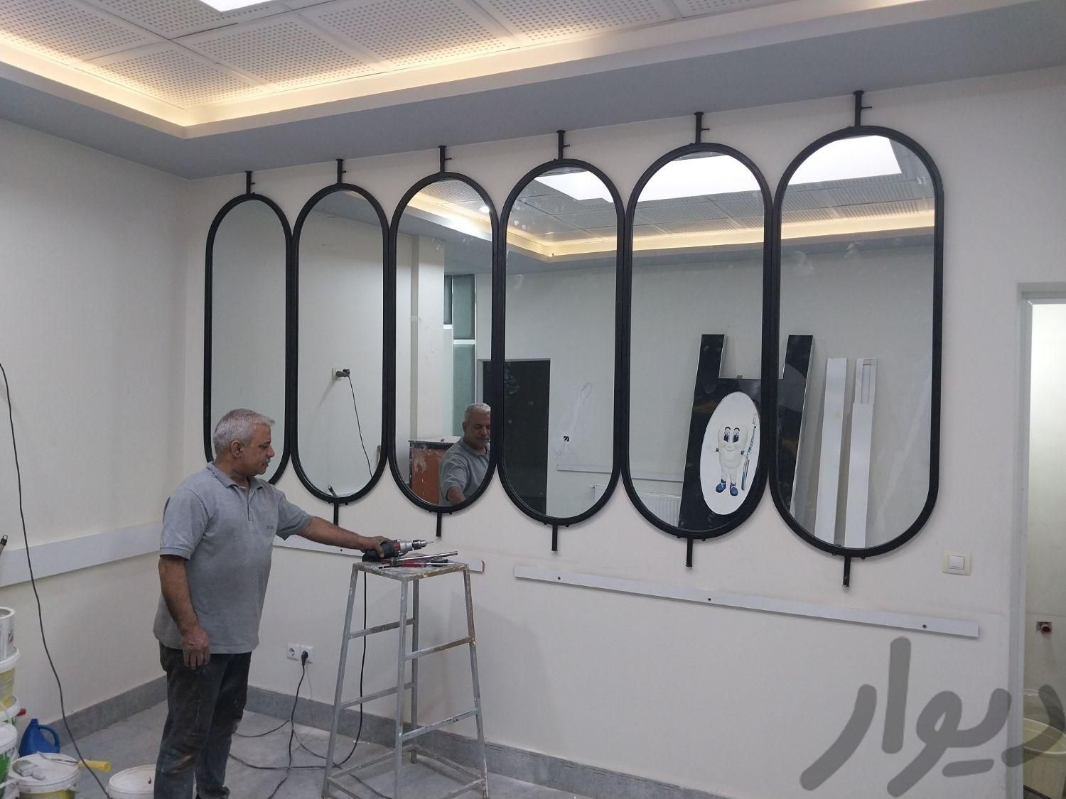 آینه قدی دیواری (دوام فلز)|آینه|مشهد, گلشور|دیوار