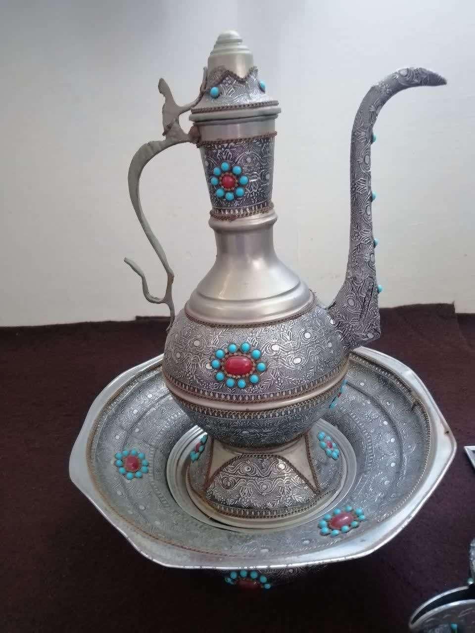 ظرف آنتیک و قدیمی زیبا|کلکسیون اشیاء عتیقه|نوشهر, |دیوار
