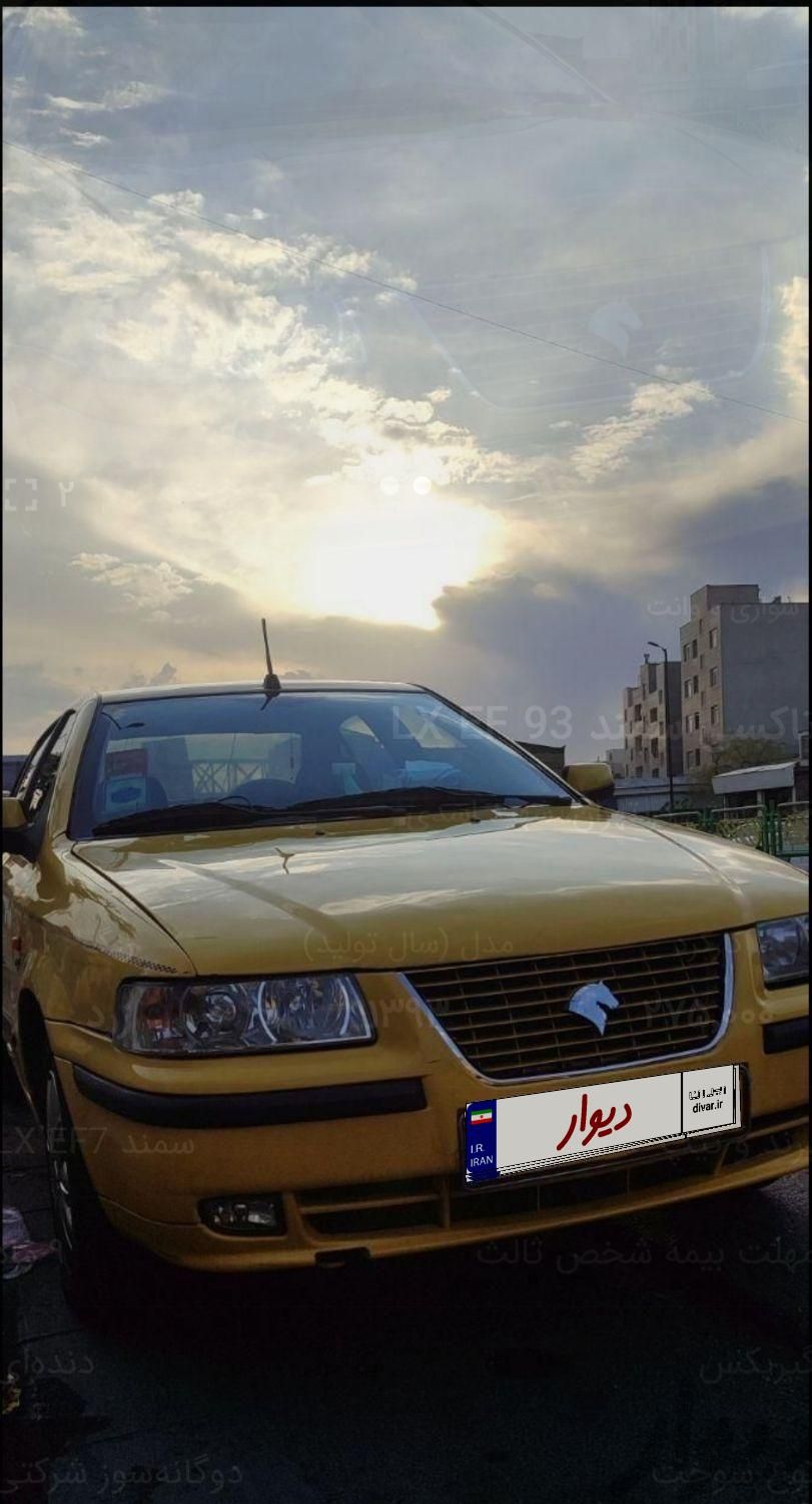 تاکسی سمند گردشی 93|سواری و وانت|تهران, شهید اسدی|دیوار
