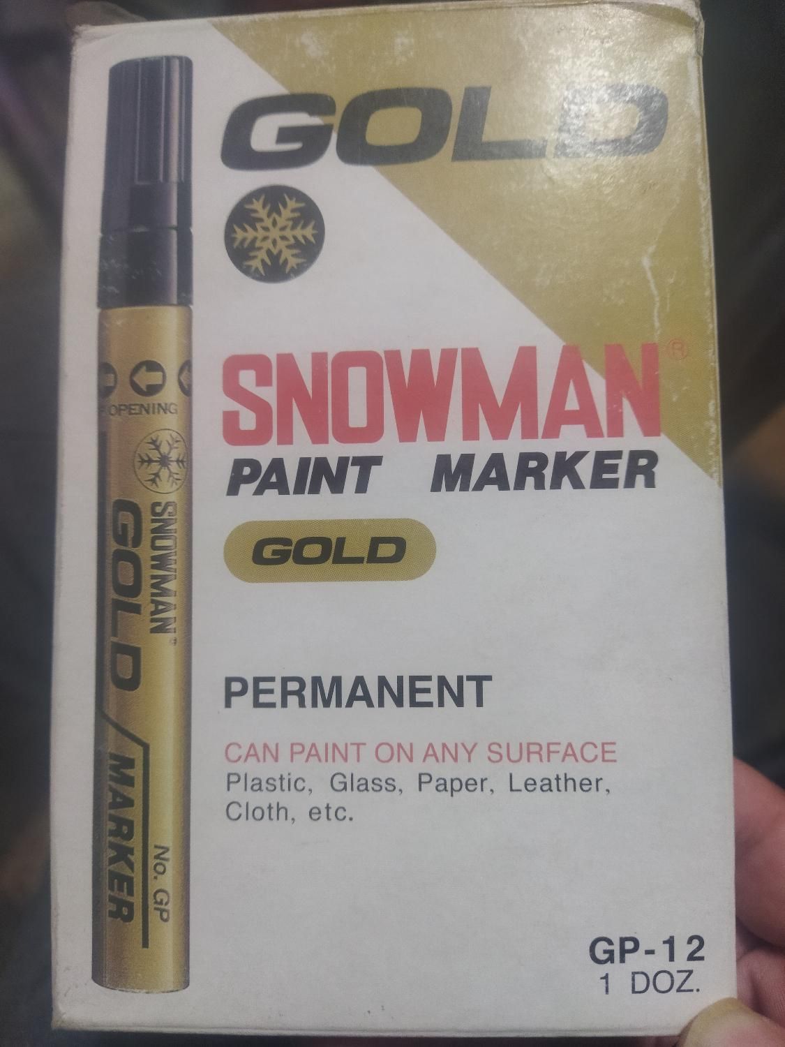 ماژیک اسنومن اصل ژاپن paint marker|لوازم التحریر|شهرکرد, |دیوار