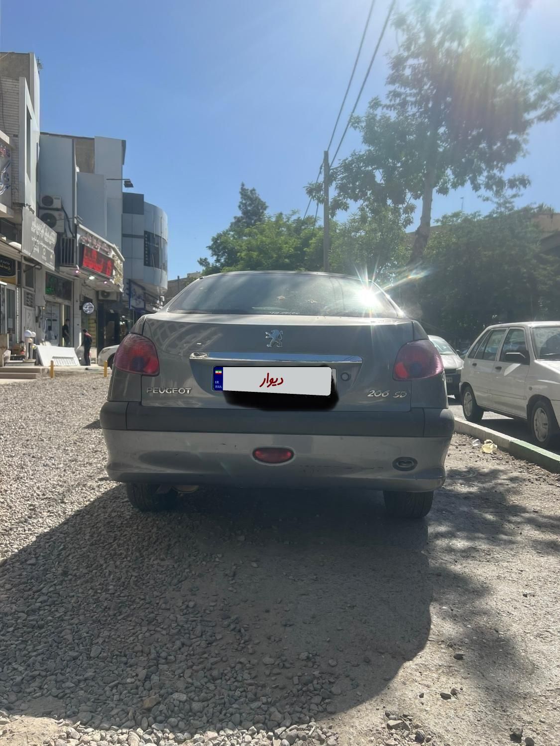 ۲۰۶ sd. مدل ۸۶.  V8|خودرو سواری و وانت|مشهد, سناباد|دیوار