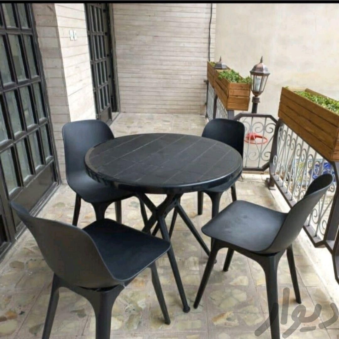 میز و صندلی پلاستیکی ناهارخوری غذاخوری فایبر|صندلی و نیمکت|تهران, جیحون|دیوار