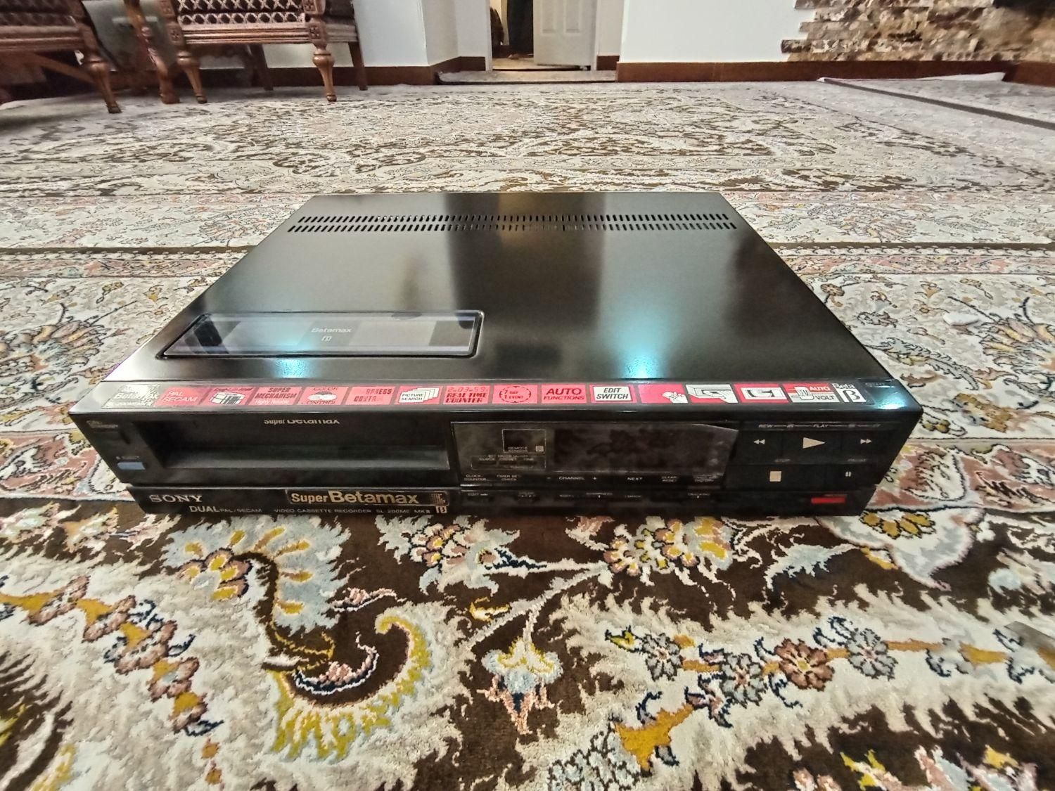 دستگاه ضبط ویدئو کاست سونی sony betamax sL-200ME|کلکسیون اشیاء عتیقه|تهران, افسریه|دیوار