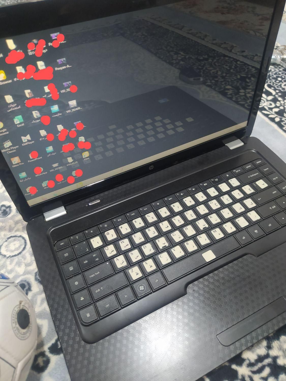 لپ تاپ اچ پی G62|رایانه همراه|یاسوج, |دیوار
