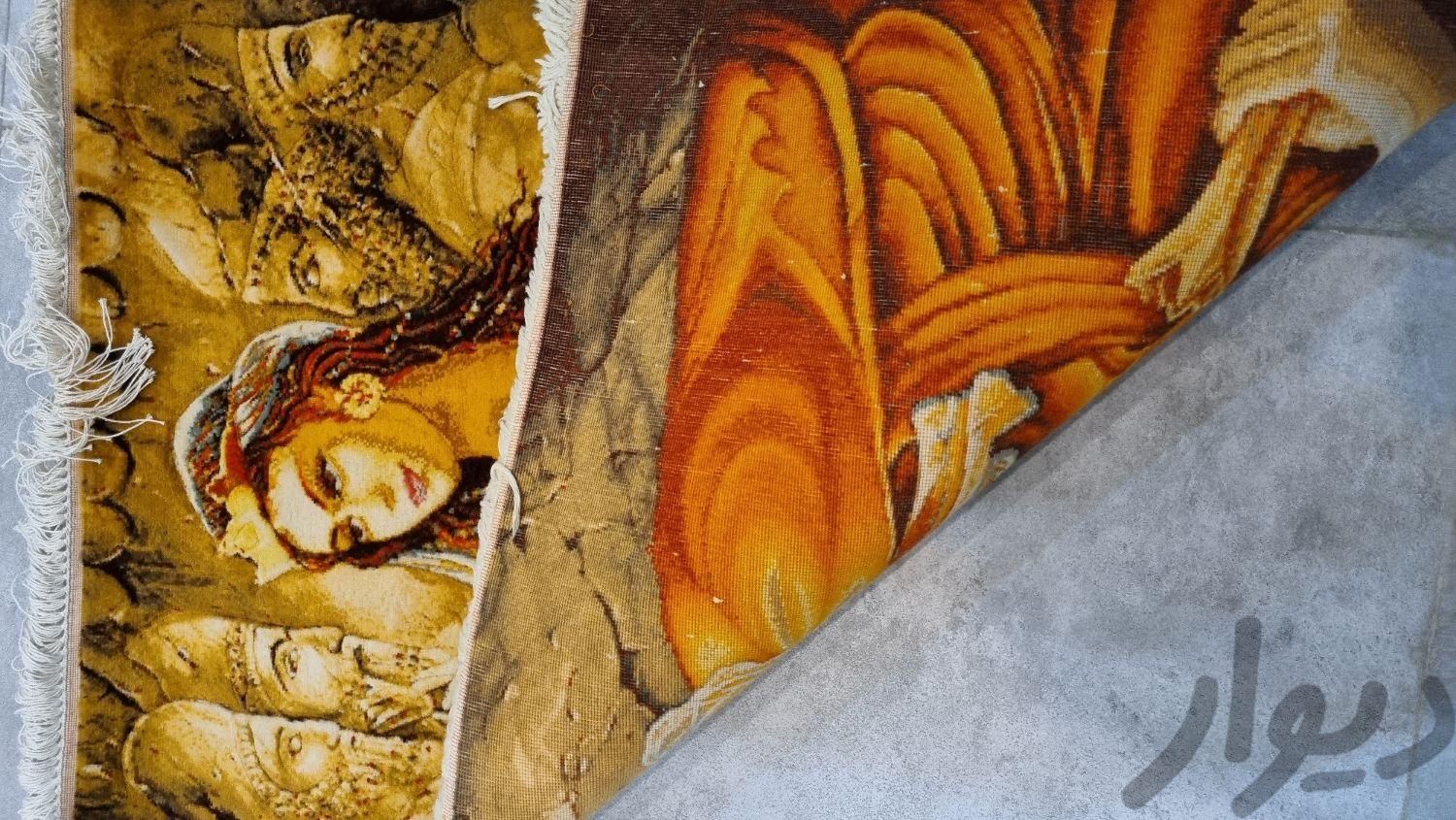 تابلو فرش دستبافت طرح اناهیتا دختر هخامنشی|تابلو فرش|تهران, شادمهر|دیوار