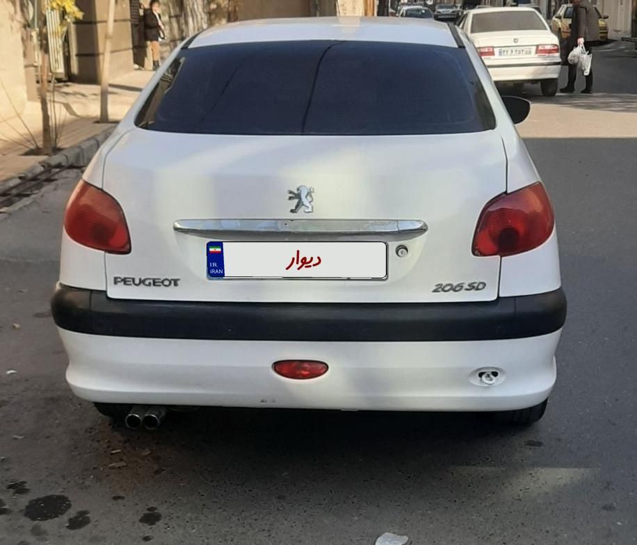 پژو 206 SD V8، مدل 1390|خودرو سواری و وانت|تهران, شهرک طالقانی|دیوار