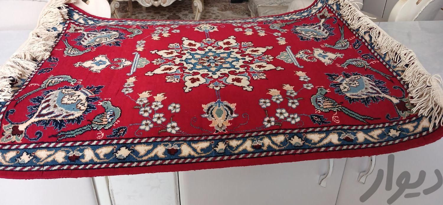 قالیچه دستبافت|فرش|اصفهان, لاله|دیوار