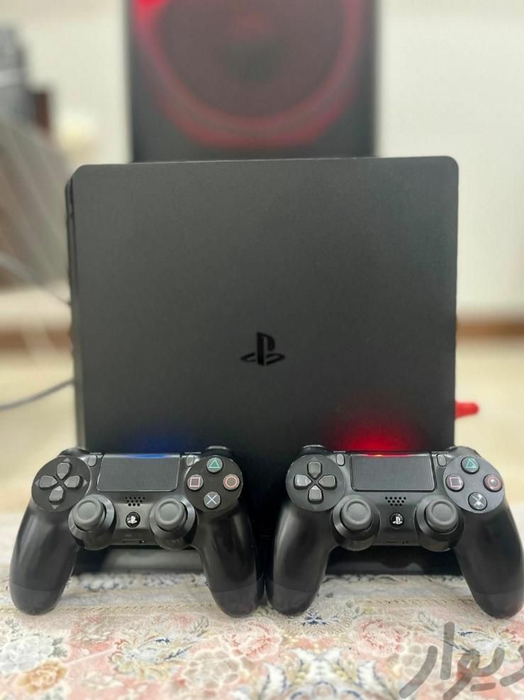کنسول PS4 اسلیم اکانتی دو دسته اصلی فول بازی|کنسول، بازی ویدئویی و آنلاین|گرگان, |دیوار