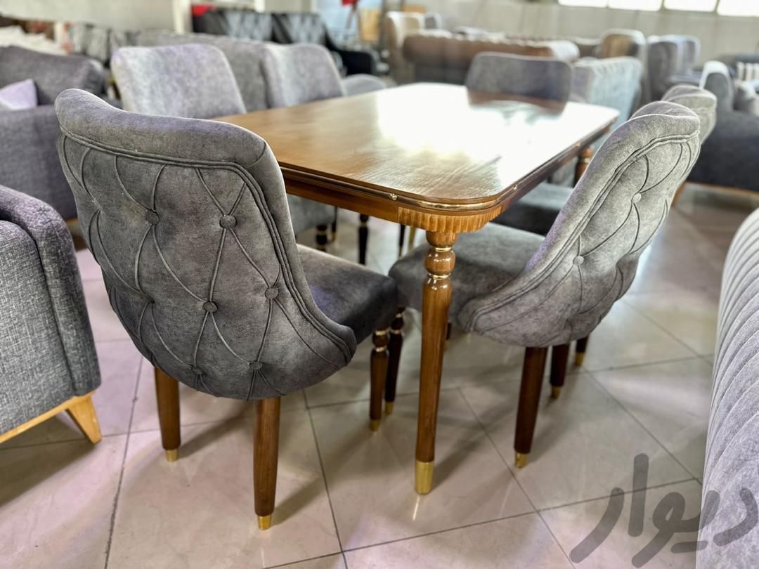 میز نهارخوری و صندلی شیش نفره مدل لورنت ایتالیایی|میز و صندلی غذاخوری|تهران, اتحاد|دیوار