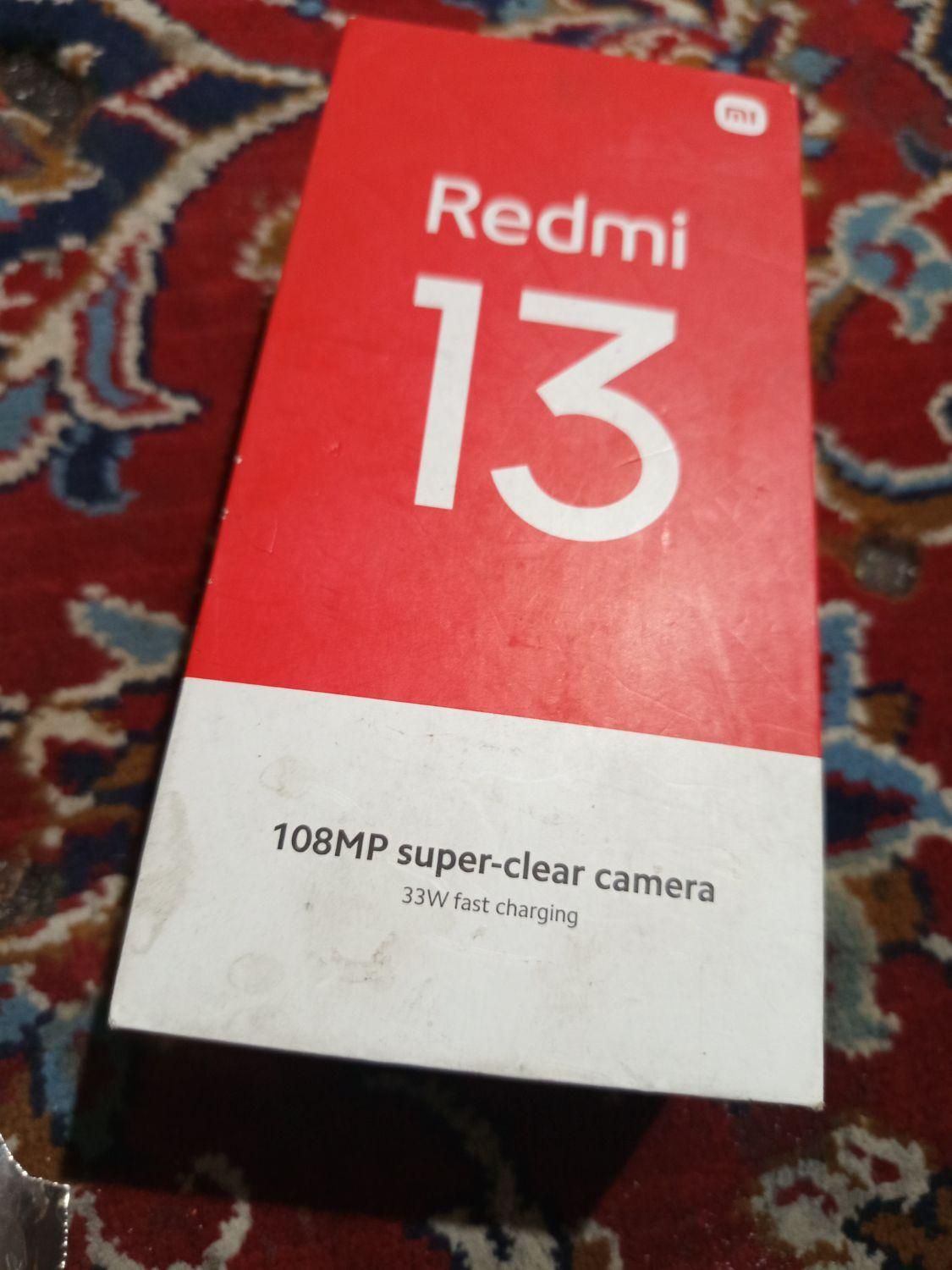 شیائومی Redmi Note 13 با حافظهٔ ۲۵۶ گیگابایت|موبایل|تهران, جنت‌آباد شمالی|دیوار