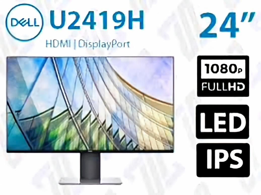 مانیتورفریملس24اینچ‌ ultrasharp دل مدل dell u2419h|قطعات و لوازم جانبی رایانه|تهران, شهرک آزادی|دیوار