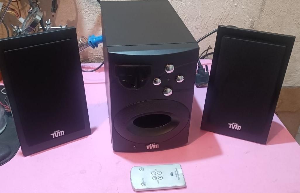 اسپیکر های ۳ تیکه قوی USB Bluetooth FM|قطعات و لوازم جانبی رایانه|قزوین, |دیوار