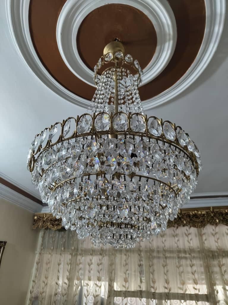 ۳عدد لوستر کریستال|لوستر و چراغ آویز|تهران, شهرآرا|دیوار
