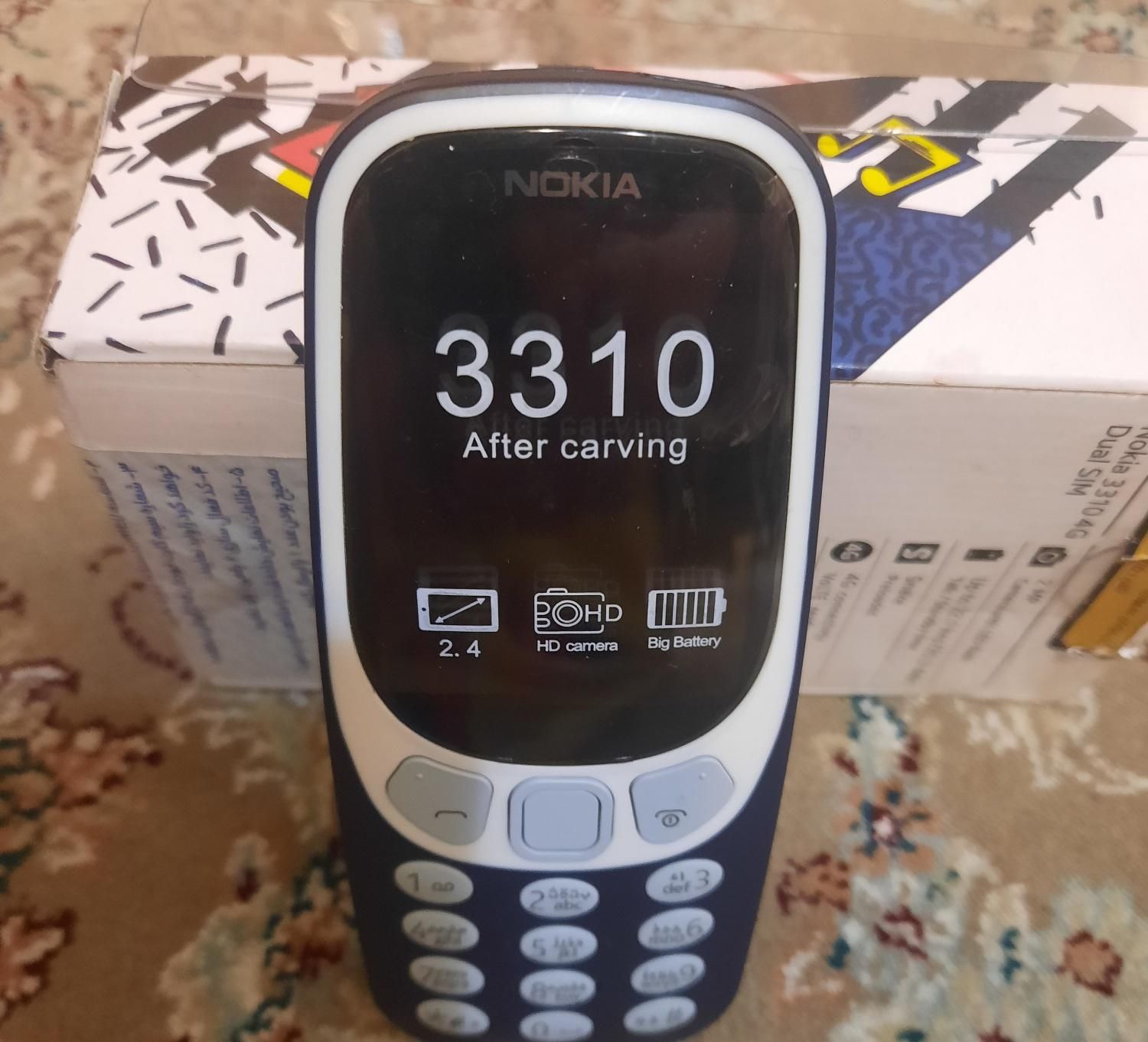 نوکیا 3310 4G با حافظهٔ ۵۱۲ مگابایت|موبایل|تهران, تجریش|دیوار