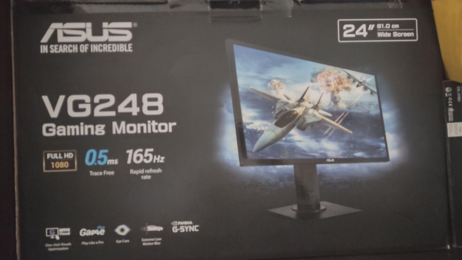 مانیتور VG248 165hz Asus 0.5mil|قطعات و لوازم جانبی رایانه|تهران, جردن|دیوار